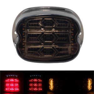 HOGWORKZ® Luminz LED Taillight w/ Plate Light & Signals for Harley-Davidson® Motorcycles