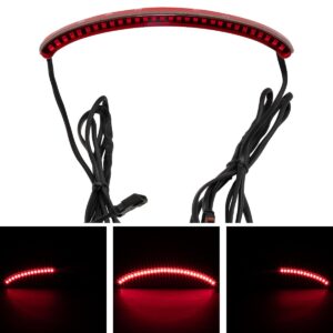 HOGWORKZ® LED Taillight for Harley® Fat Bob FXFB/FXFBS '18-'25 | Red Lens