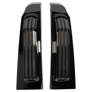 Vivid Black HOGWORKZ® Illumina Flush Fender LED System for Harley® Touring '14-'25