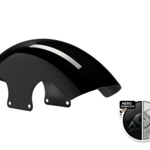 Vivid Black 19" Chopped Front Fender for Harley® Touring '23.5-'25