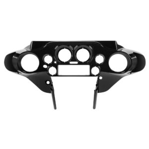 Vivid Black Front Inner Speedometer Cowl Fairing for Harley® Touring '96-'13