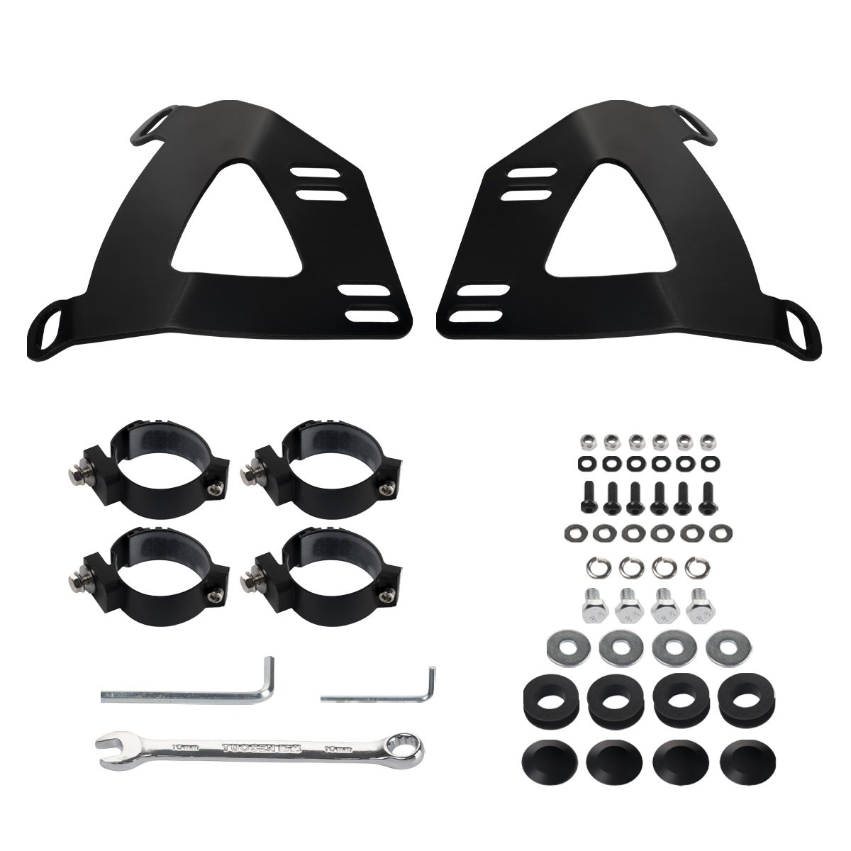 HOGWORKZ® Menace Fairing Brackets (55mm) for Harley® Low Rider S / Sport Glide '18-'24
