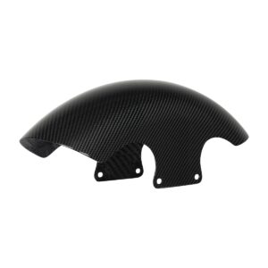 HOGWORKZ® 100% Carbon Fiber 19" Chopped Front Fender for Harley® Touring '23.5-'25