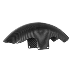 HOGWORKZ® 100% Carbon Fiber Chopped 21" Front Fender for Harley® Touring '96-'25