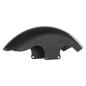 HOGWORKZ® 100% Carbon Fiber Chopped 21" Front Fender for Harley® Touring '23.5-'25