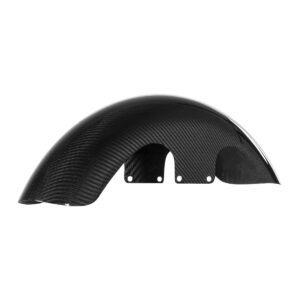 HOGWORKZ® 100% Carbon Fiber Mid-Length 19" Front Fender for Harley® Touring '96-'25