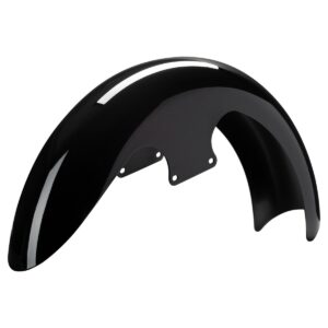 Vivid Black 19" Fusion Front Fender for Harley® Touring '23.5-'25