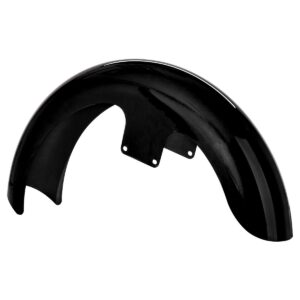 Vivid Black 21" Wrapped Front Fender for Harley® Touring '96-'25