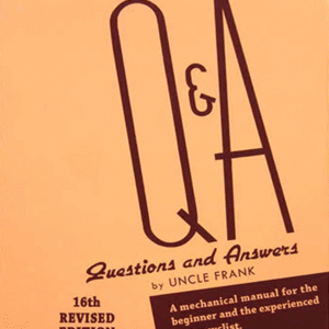 MANUALE DI MANUTENZIONE Q&A BY UNCLE FRANK