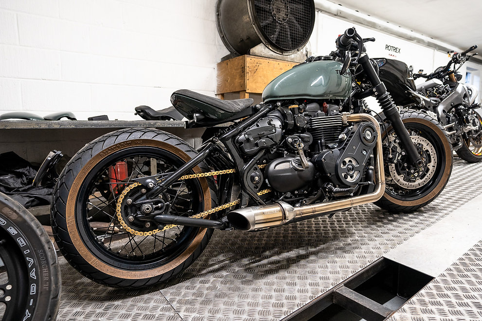 Triumph Bobber Supercharger Kit