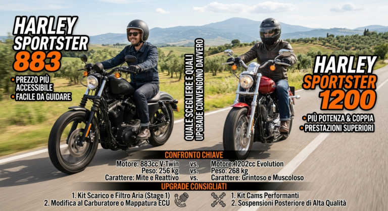 Harley Sportster 883 vs 1200