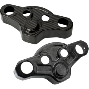 COPERTURA PIASTRE FORCELLA ROAD GLIDE TOMMY & SONS IN CARBONIO