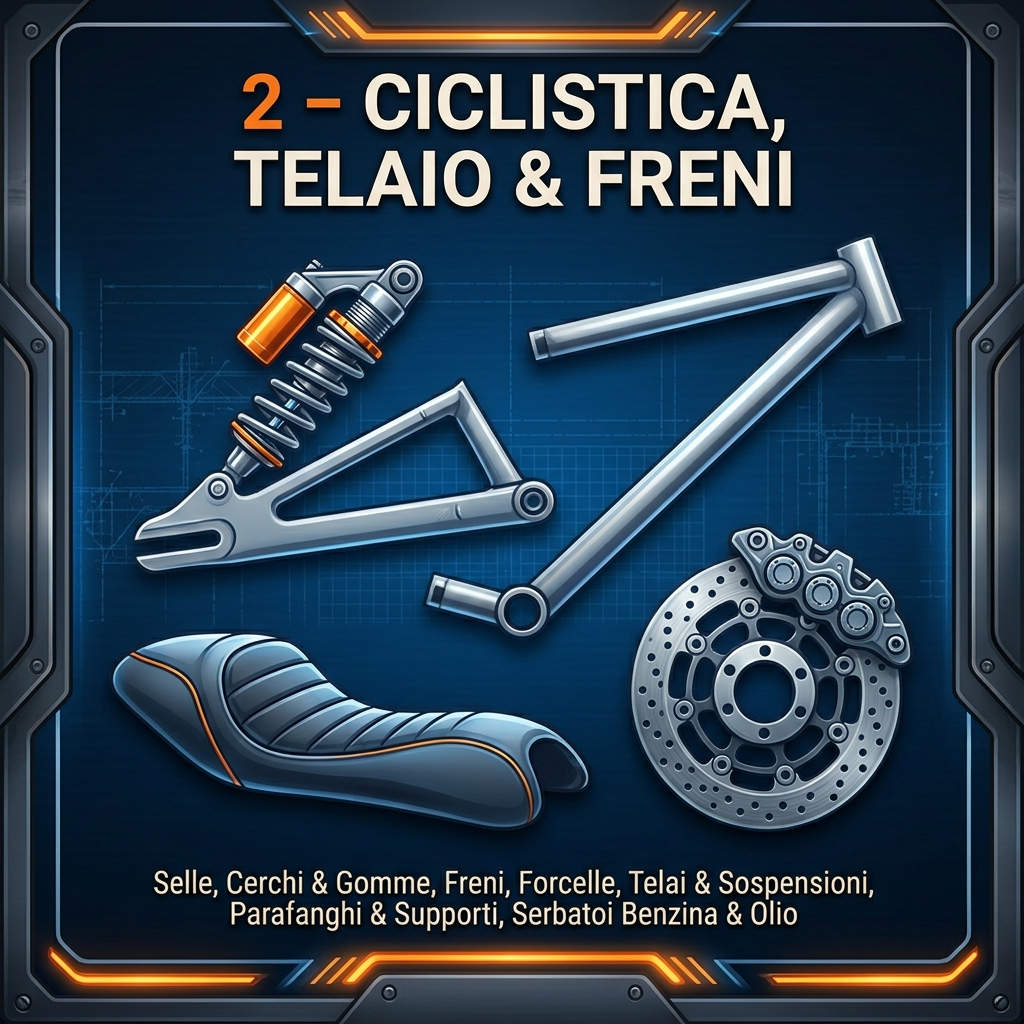 Ciclistica Telaio Freni