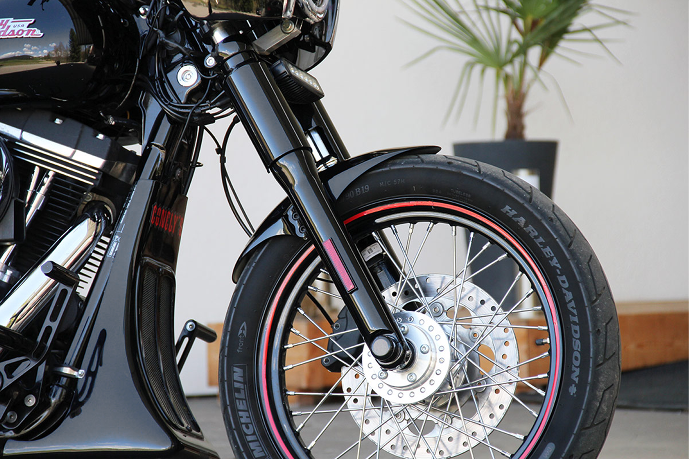 PARAFANGO ANTERIORE CLUBSTYLE CULT-WERK PER SOFTAIL E DYNA