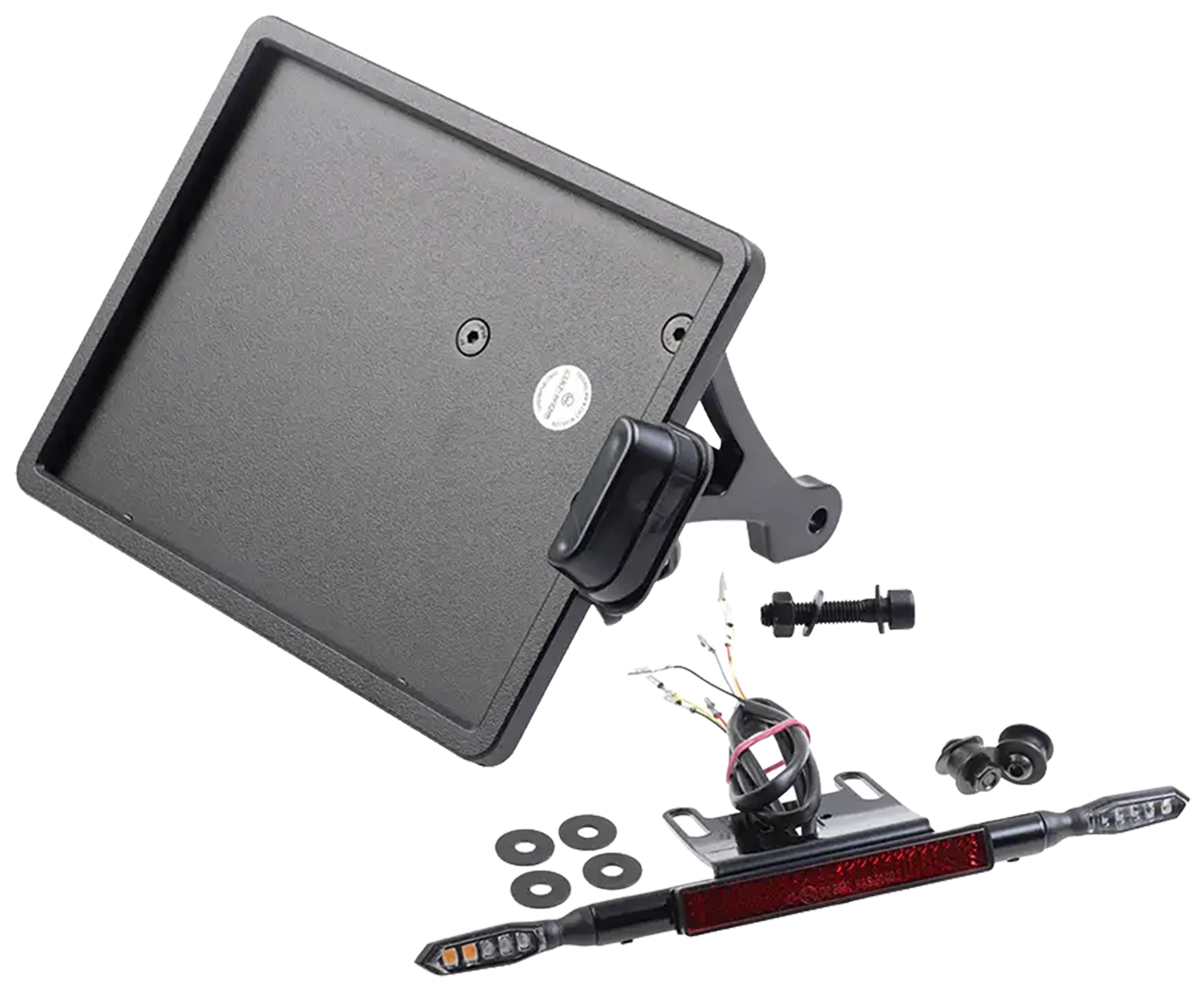 PORTATARGA A INSERIMENTO CULT-WERK CON LUCI 3 IN 1 PER SPORTSTER S