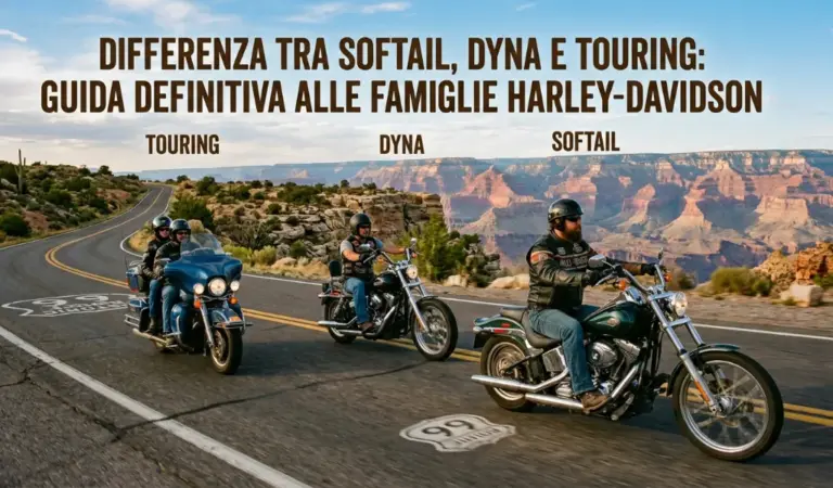 Differenza Harley Touring Dyna Softail