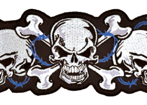 PATCH RICAMATE LETHAL THREAT