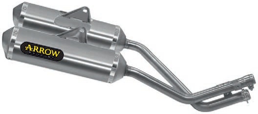 Scarico - Silenziatore (B) HONDA FMX 650 cc650 2005-2008