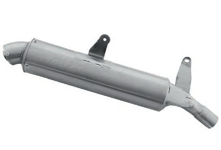 Scarico - Silenziatore (B) HONDA Africa Twin XRV 650 cc650 1988-1989