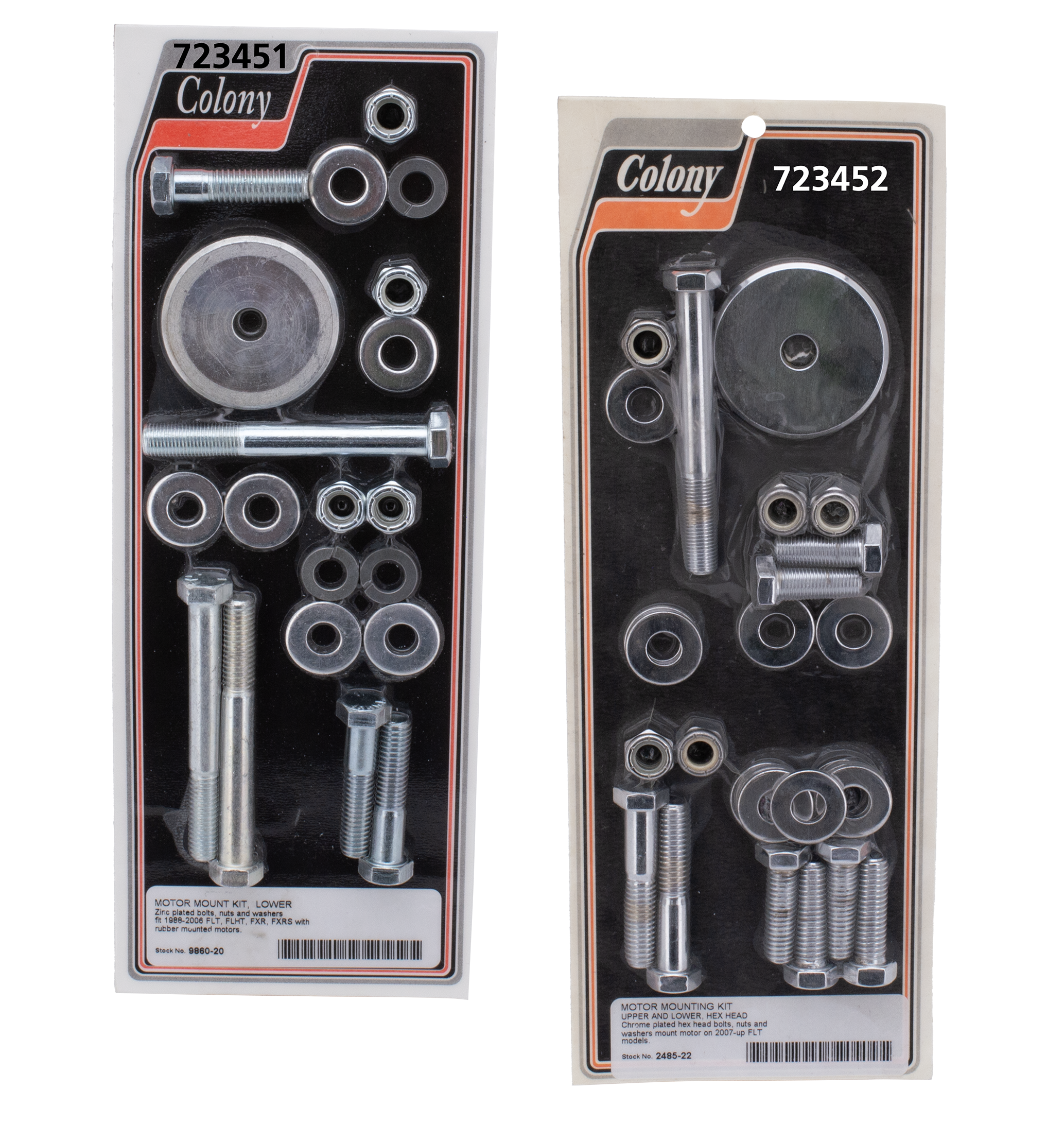 KIT ATTACCO MOTORE INFERIORE PER TOURING E FXR