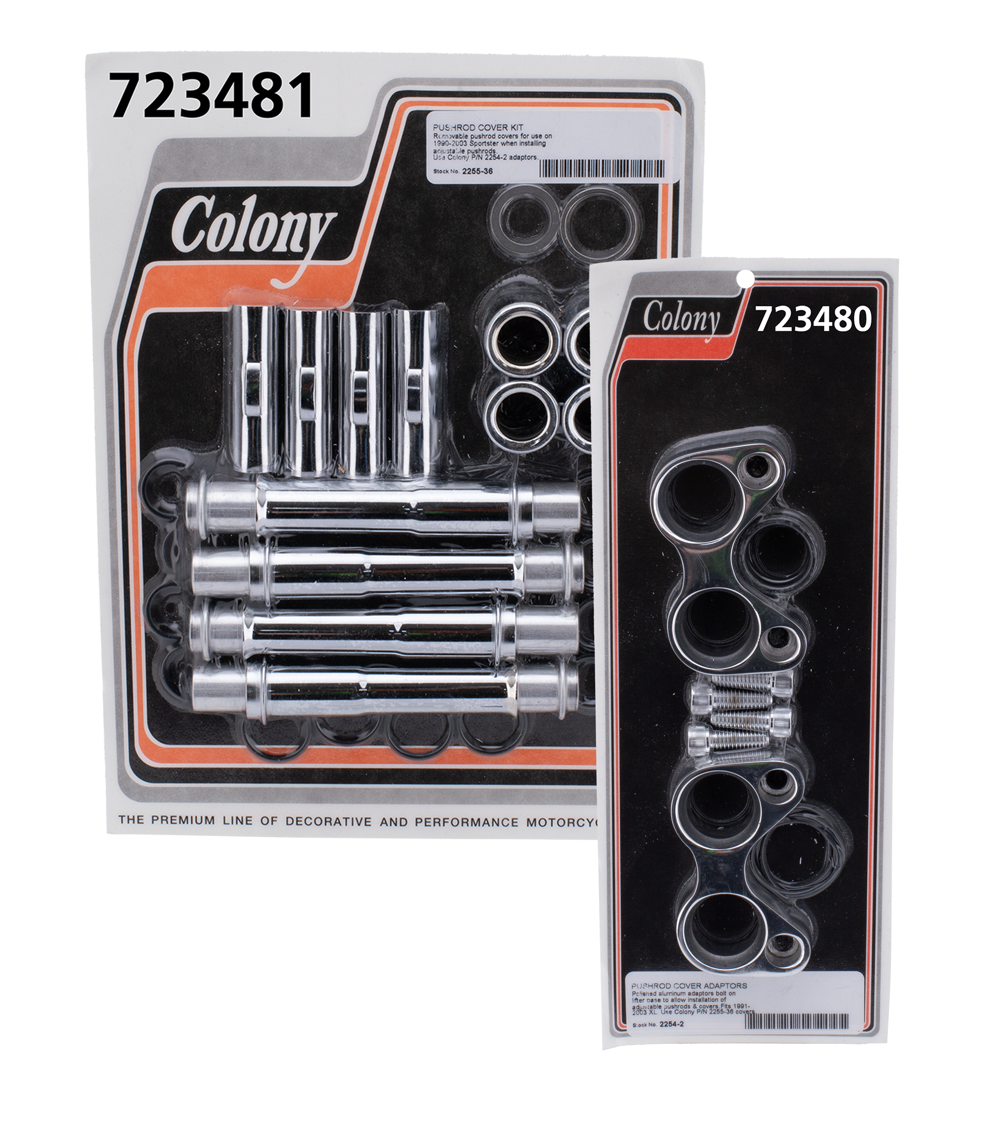 KIT COPERCHI ASTE DI CONVERSIONE COLONY PER SPORTSTER