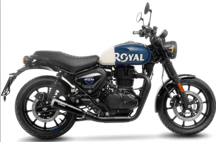 Scarico - Silenziatore (B) ROYAL ENFIELD HNTR 350 (HUNTER) cc 350 2022-2024