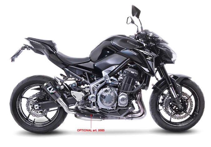 Scarico - Silenziatore (B) KAWASAKI Z 900 (->2019) cc 900 2017-2019