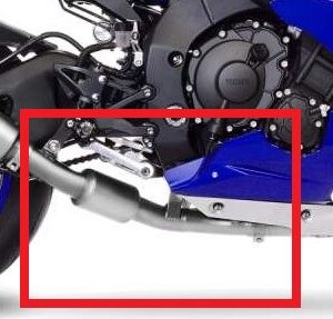 Scarico - De-Catalizzatore (B) YAMAHA R1 (2015->) cc 1000 2017-2025