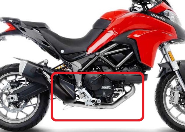 Scarico - De-Catalizzatore (B) DUCATI Multistrada 950 cc 950 2017-2020