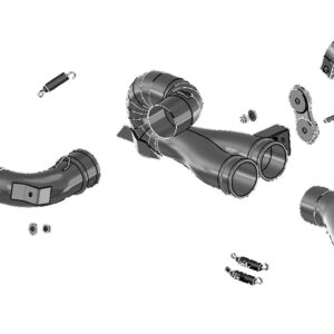 Scarico - De-Catalizzatore (B) DUCATI Multistrada V4 / S cc 1160 2021-2024