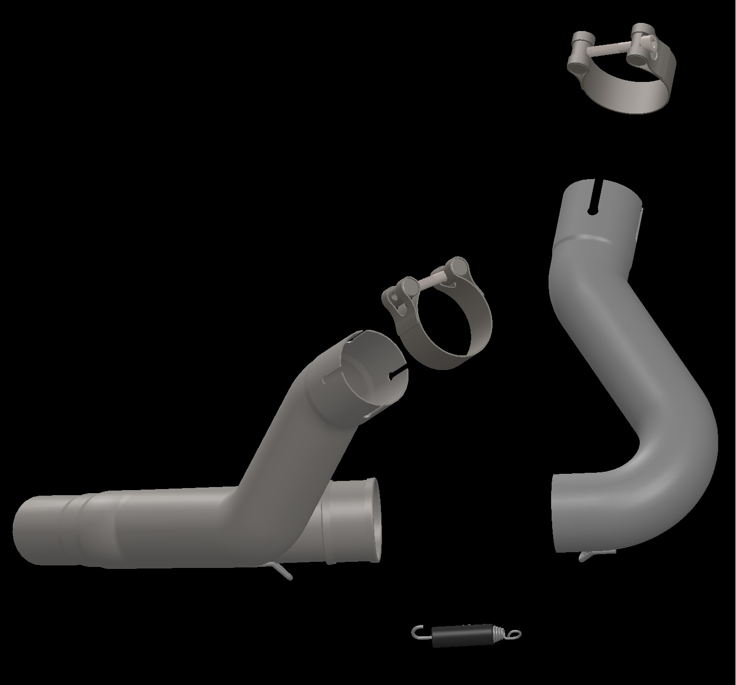 Scarico - De-Catalizzatore (B) DUCATI Desert X cc 950 2022-2024
