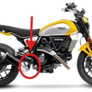 Scarico - De-Catalizzatore (B) DUCATI Scrambler 800 (2023->) cc 800 2023-2026
