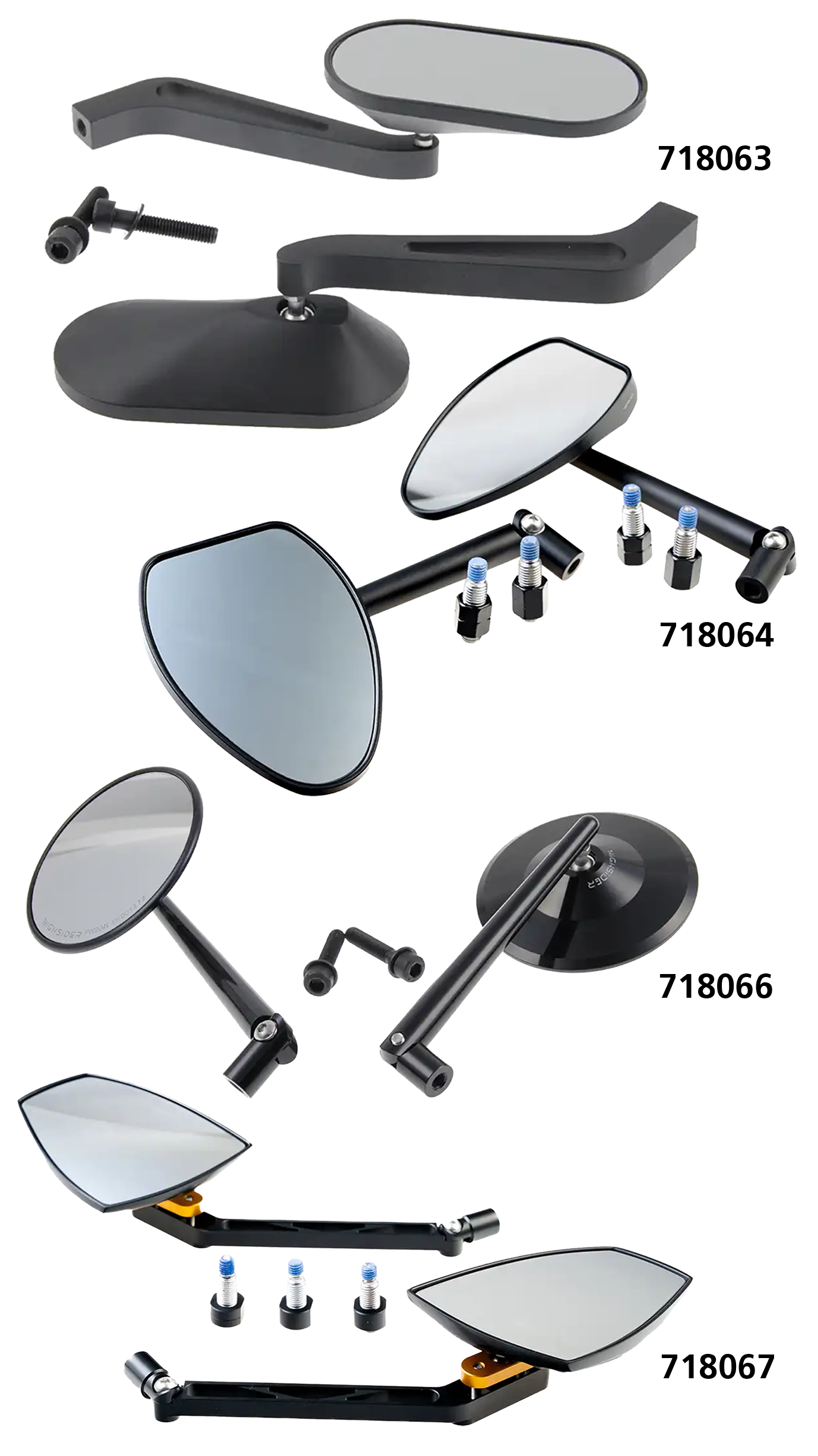 SET SPECCHIETTI CULT-WERK BY HIGHSIDER